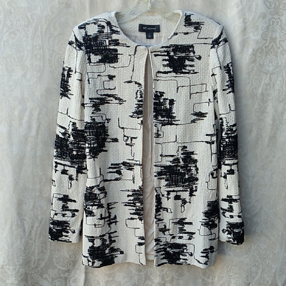 St John Knit Jacket Size 4